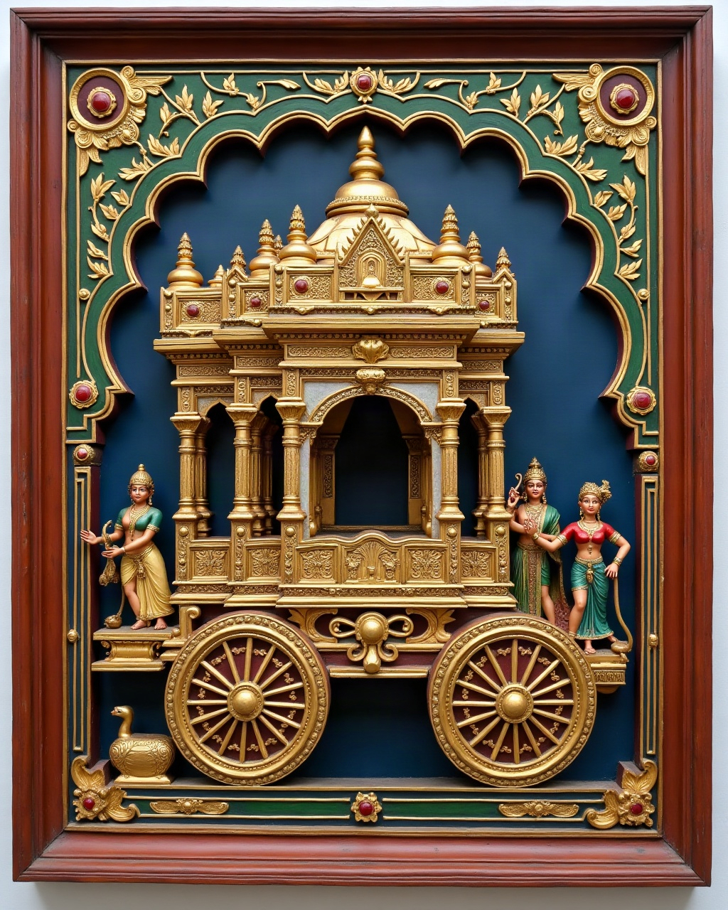 The Chariot Festival, Thanjavur painting