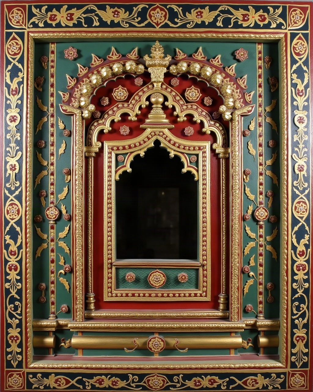 The Palace Window, Thanjavur painting