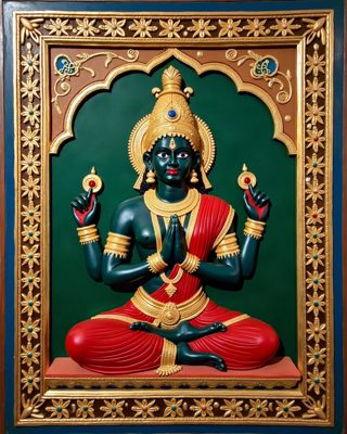 Ayyappa, Thanjavur painting