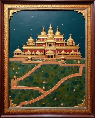 The Hill Fort, Thanjavur painting