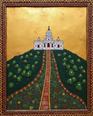 The Hilltop Temple, Thanjavur painting